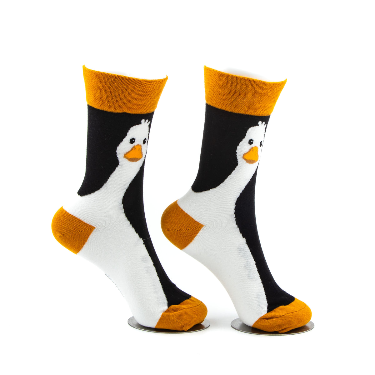 Chaussettes Portrait de Canard Série de Portraits d'Animaux