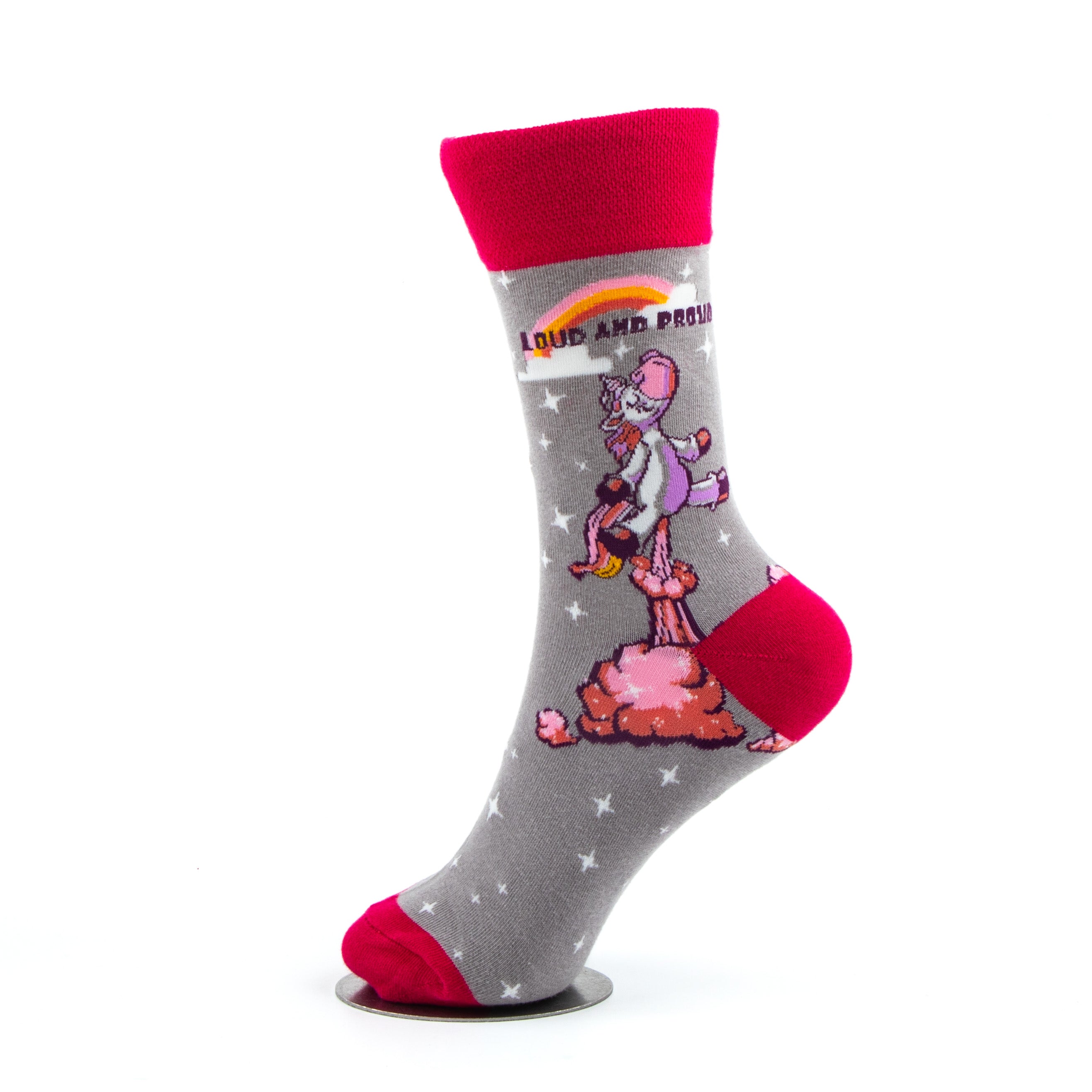 Chaussettes Loud and Proud Série Expression Audacieuse
