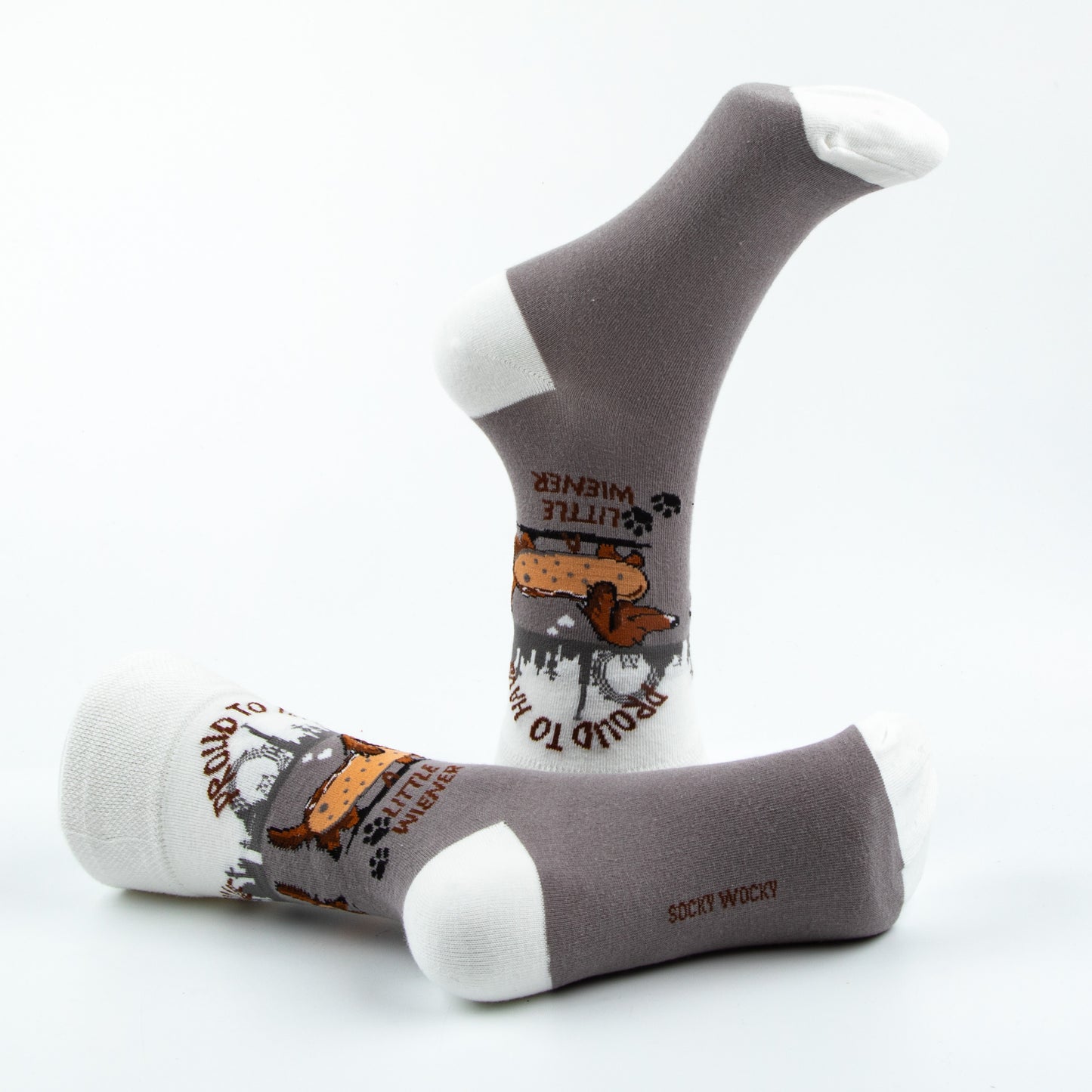 Proud to Have a Little Wiener Socks Dachshund Lover Edition