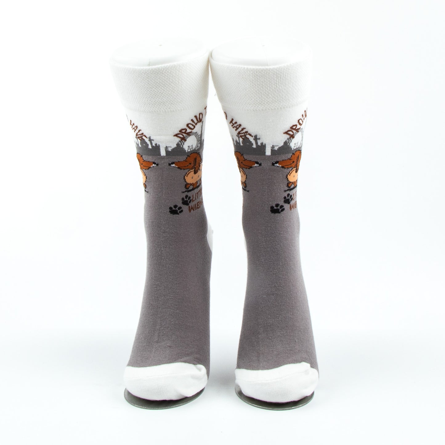 Proud to Have a Little Wiener Socks Dachshund Lover Edition