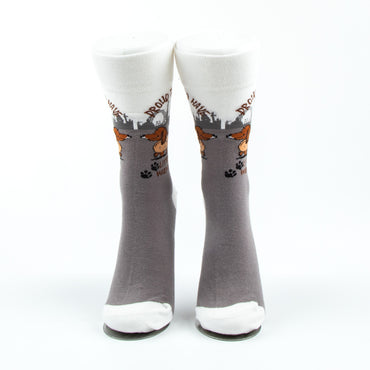 Proud to Have a Little Wiener Socks Dachshund Lover Edition