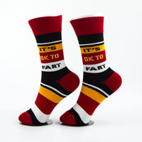 It’s OK to Fart Socks Humor Statement Edition
