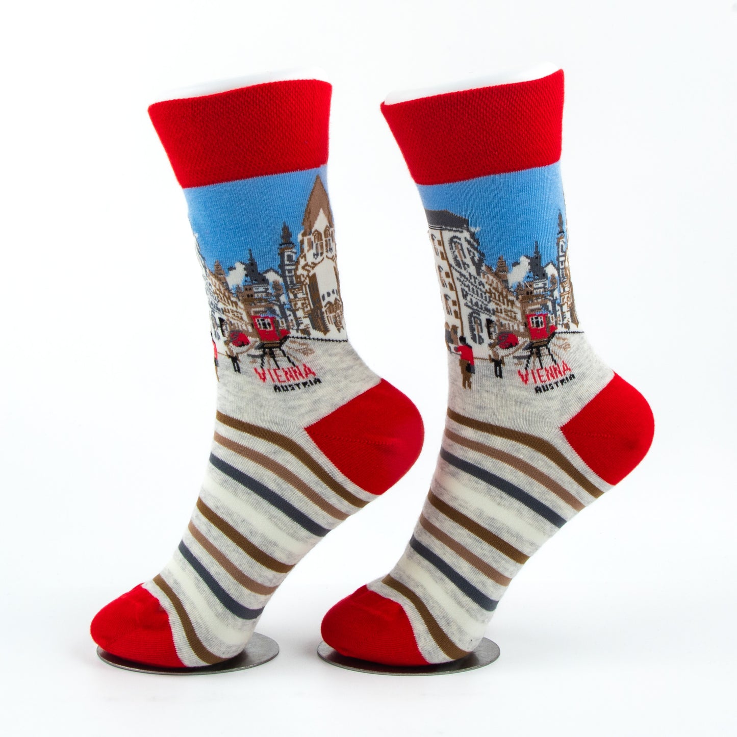 Vienna Tramway Socks City Transport Collection