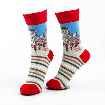 Vienna Tramway Socks City Transport Collection