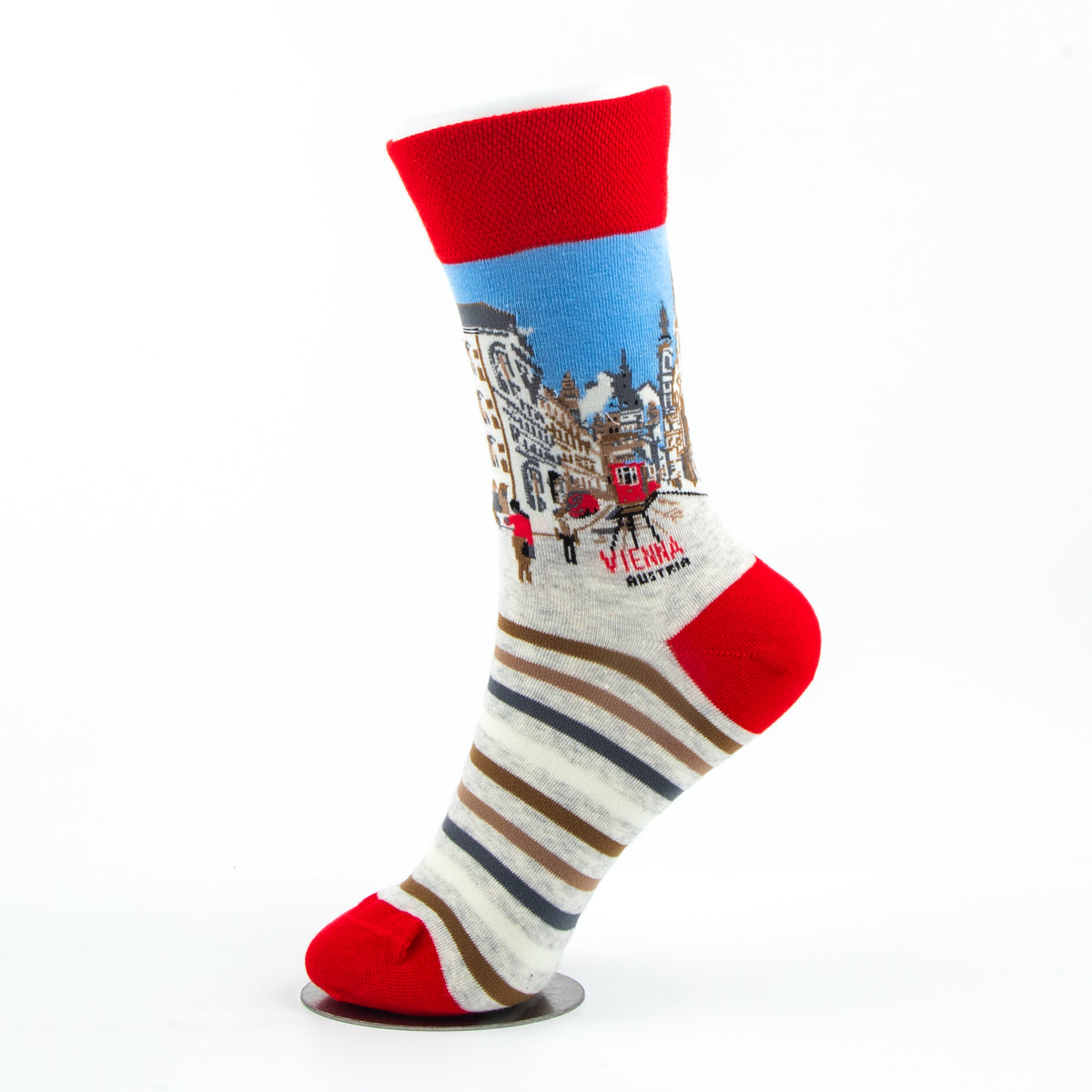 Vienna Tramway Socks City Transport Collection