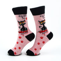 Cute But Psycho Socks Dual Personality Edition