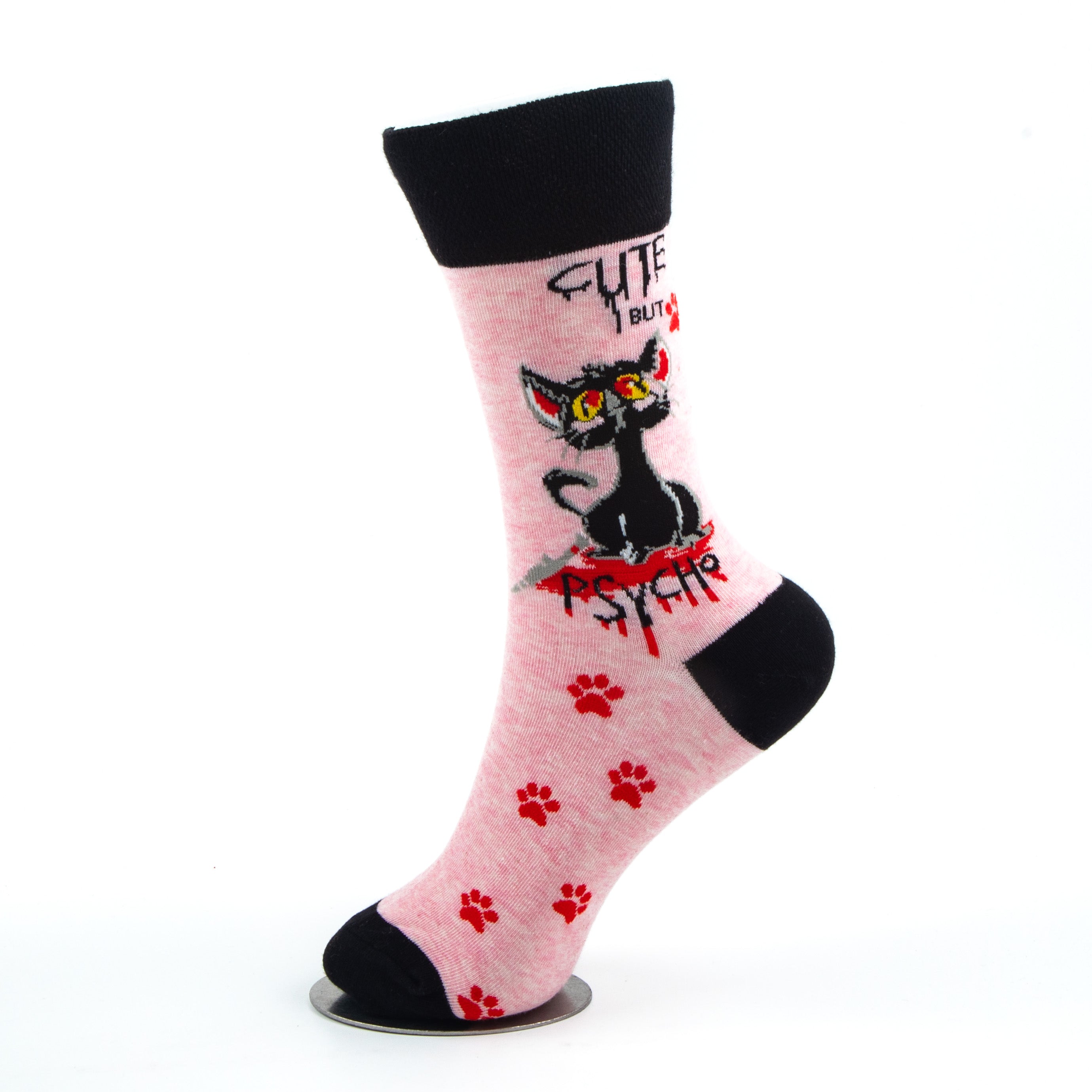 Cute But Psycho Socks Dual Personality Edition