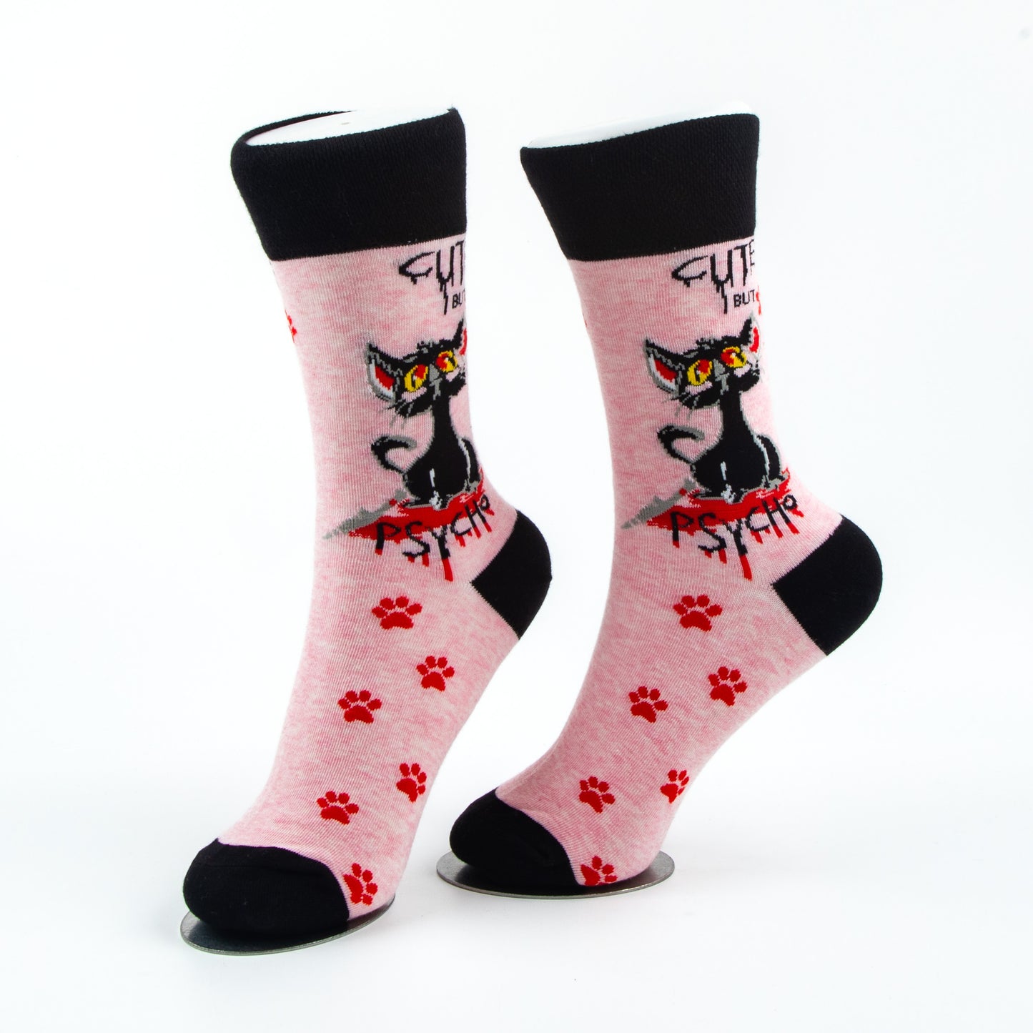 Cute But Psycho Socks Dual Personality Edition