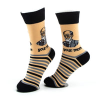 Freud Socks Psychoanalysis Humor Edition