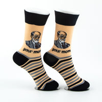 Freud Socks Psychoanalysis Humor Edition
