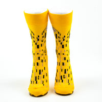 The Kiss Yellow Socks Klimt Art Inspired Series