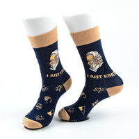 I just Kant Socks Philosophy Humor Edition