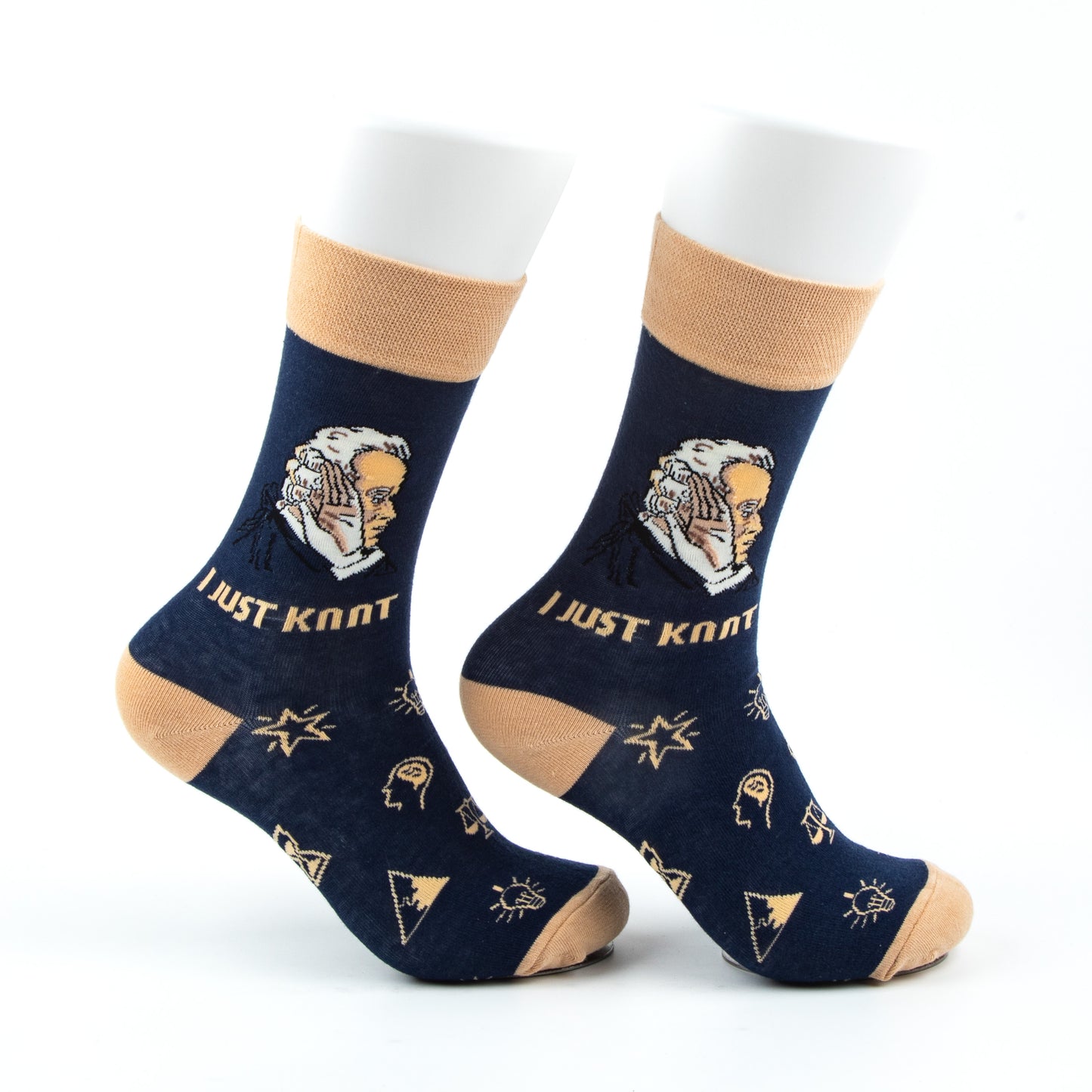 I just Kant Socks Philosophy Humor Edition