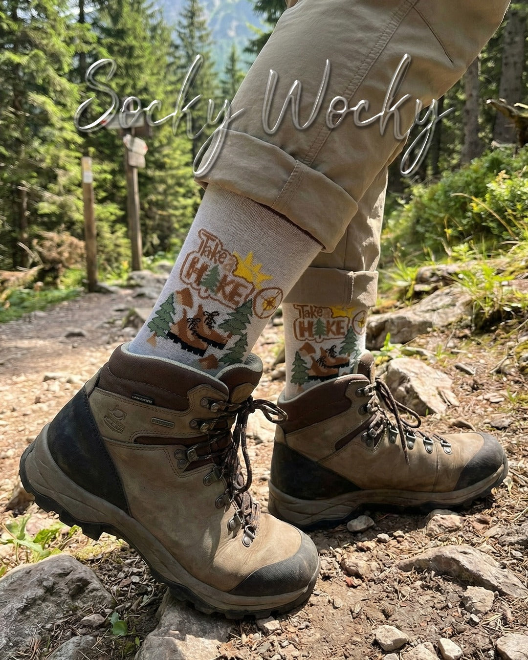 Take a Hike Socken Outdoor-Abenteuer-Edition