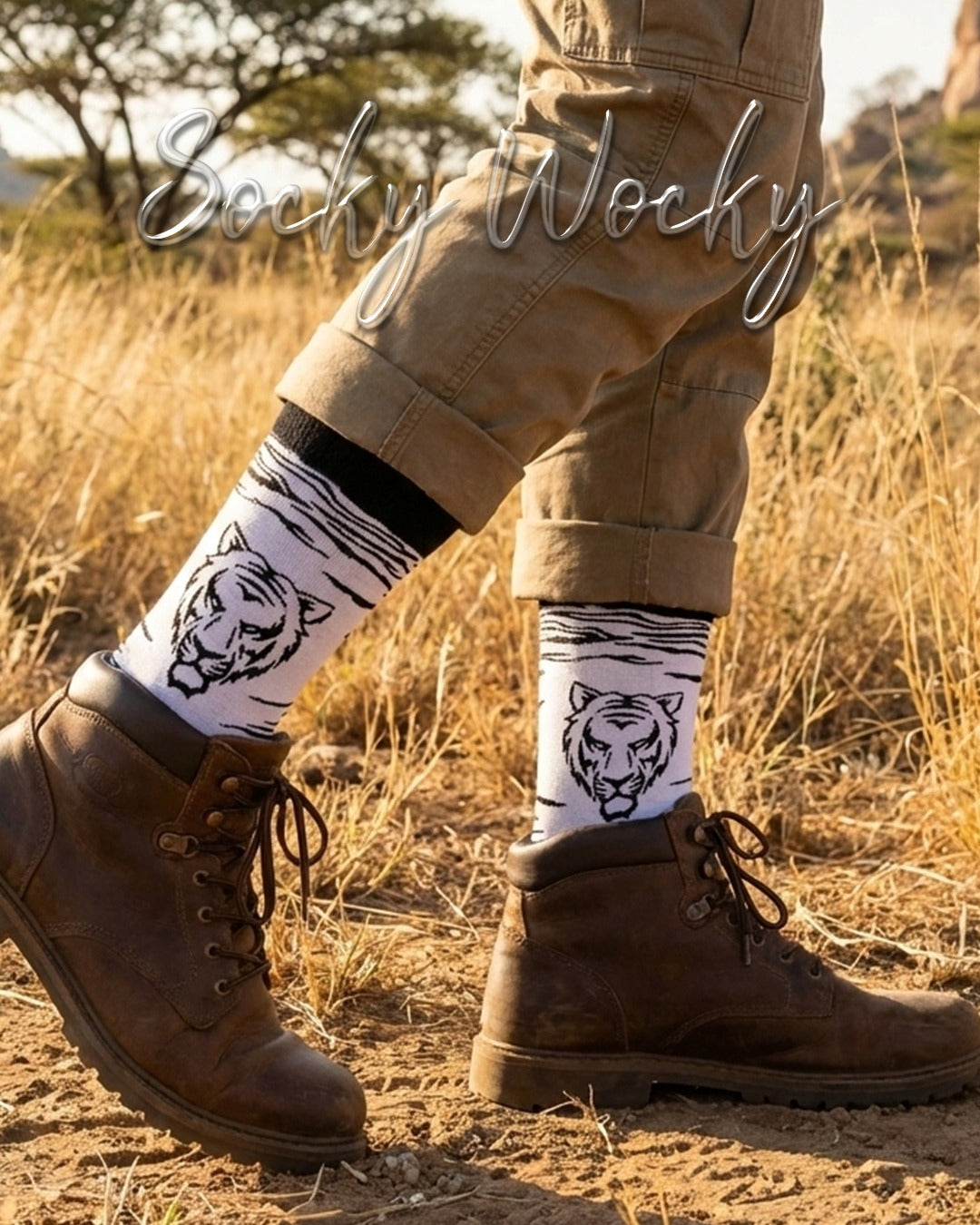Tiger Socks Wild Animal Edition