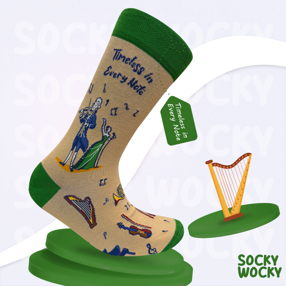 Timeless in Every Note Socks