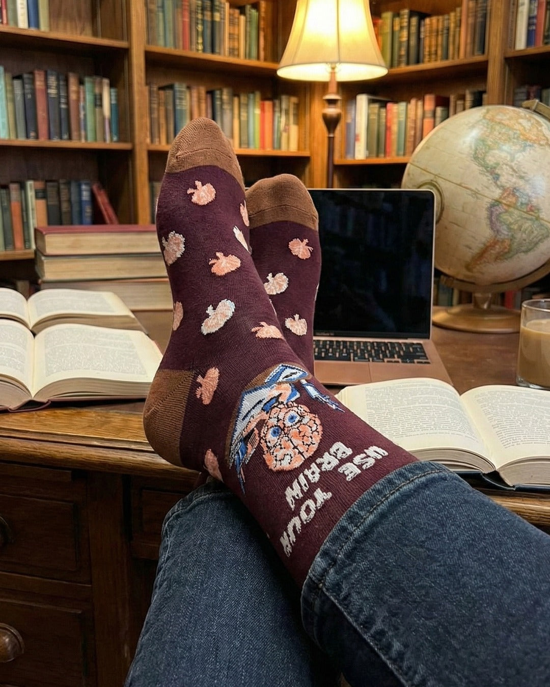 Use Your Brain Socks Smart Thinking Series