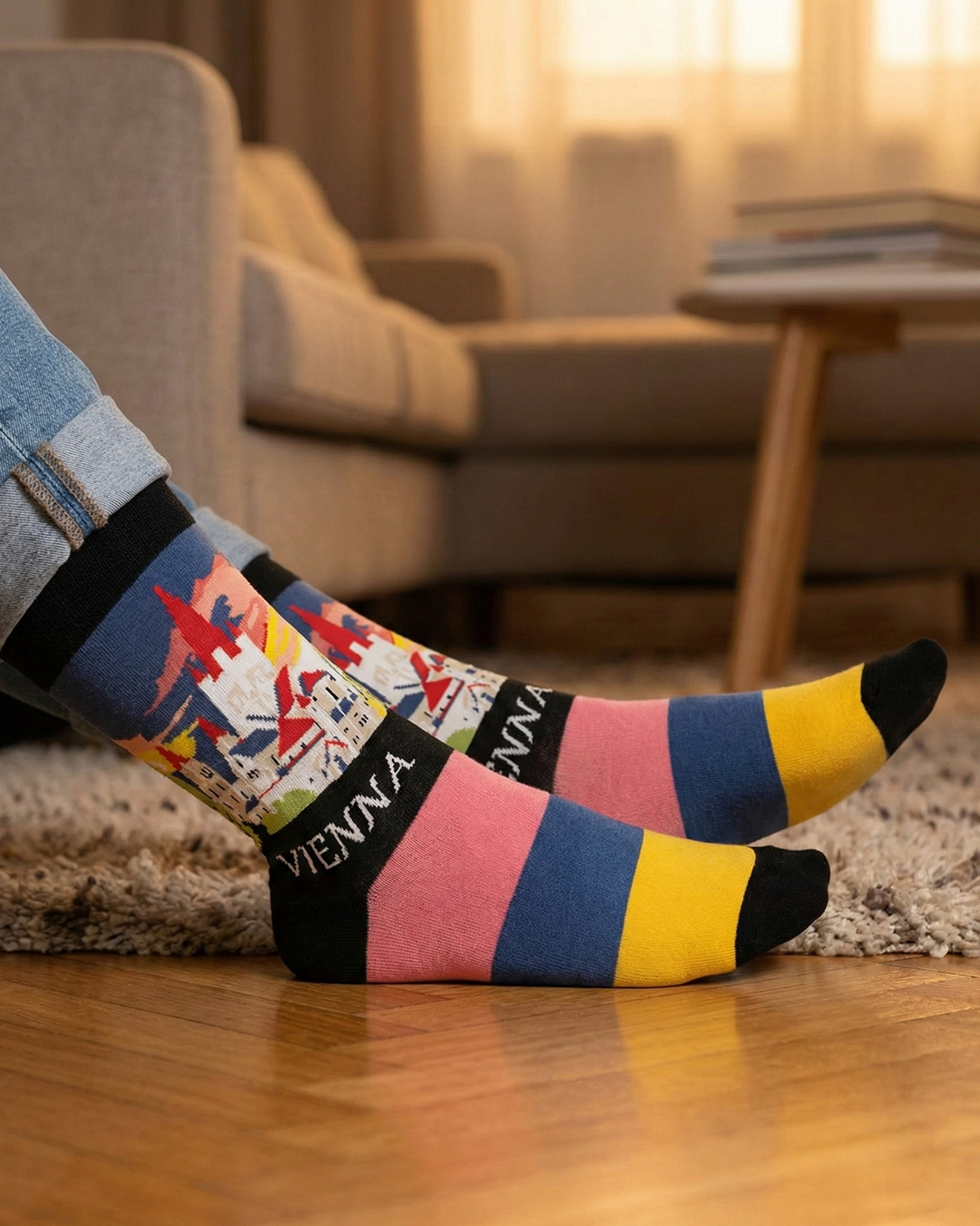 Vienna and St. Francis of Assisi Heritage Socks