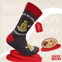 Vienna Kaiserschmarrn Socks Austrian Dessert Lover Design