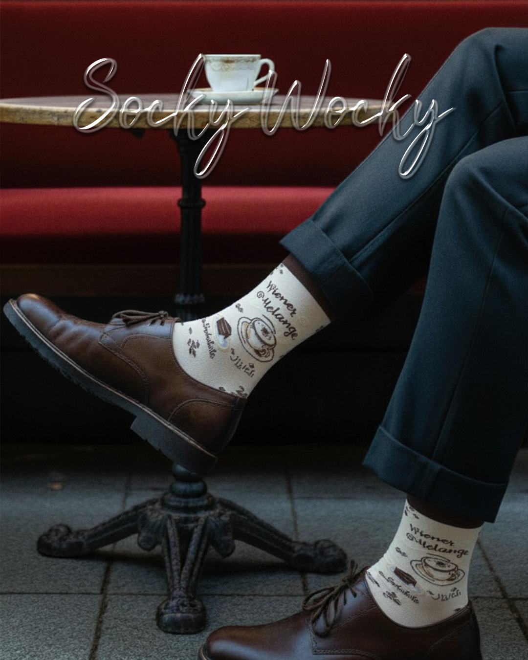 Wiener Melange Socks Coffee Culture Vienna