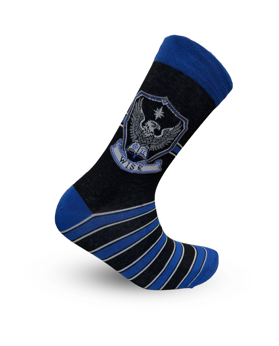 Wise House Eagle Crest Socks